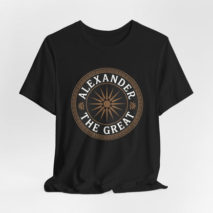 Black / S Alexander the Great Macedon T-Shirt