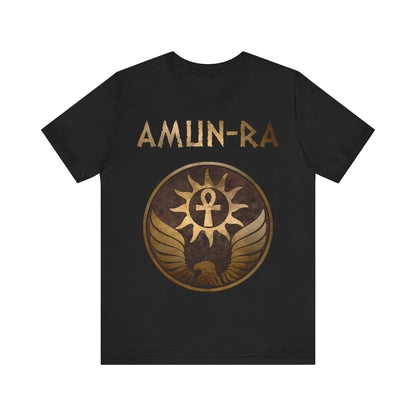 Black / S Amun-Ra Ancient Egyptian God T-Shirt