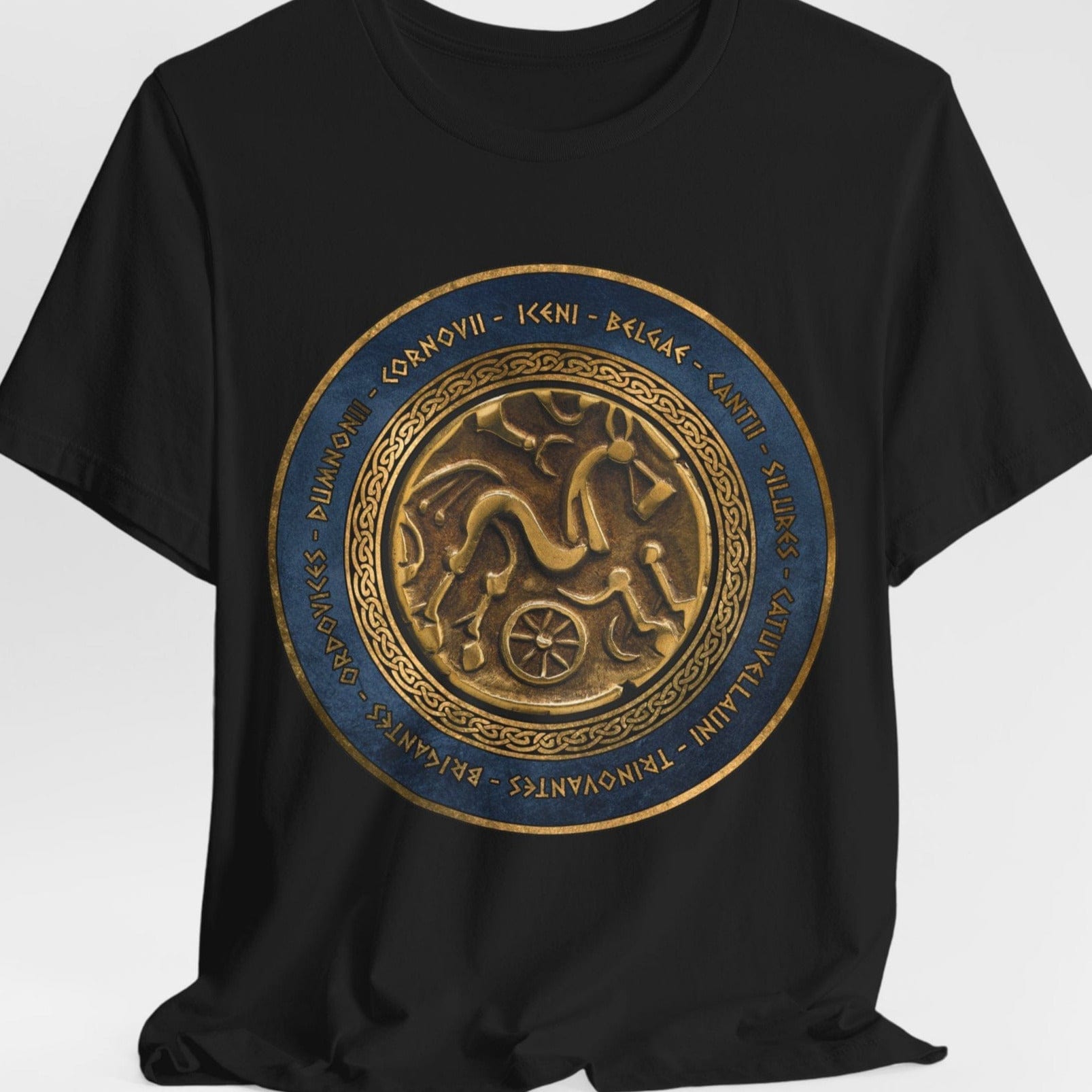 Black / S Ancient Britannia - Tribes of Ancient Britain T-shirt
