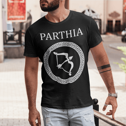 Black / S Ancient Parthia - Parthian Shot T-Shirt