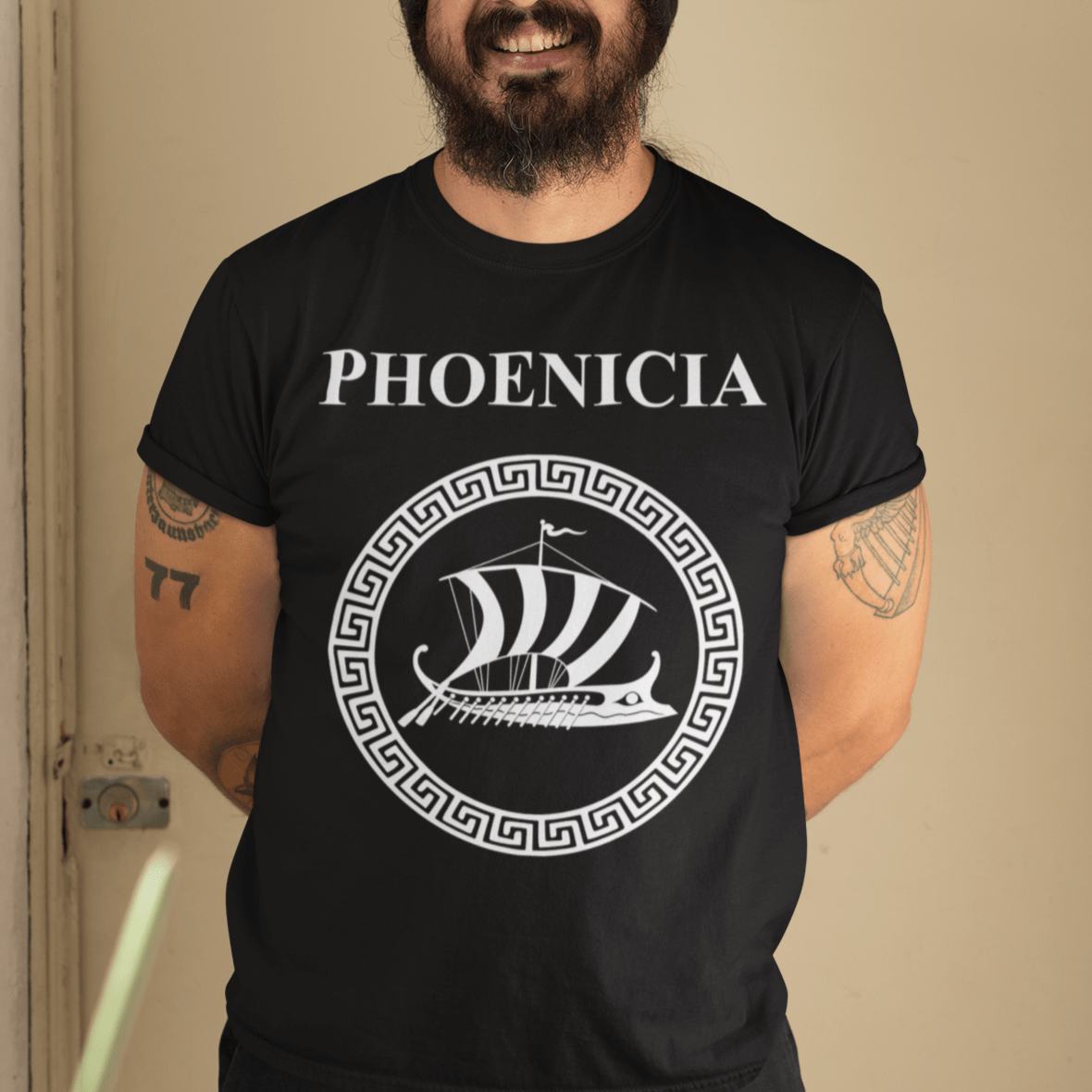 Black / S Ancient Phoenicia T-Shirt