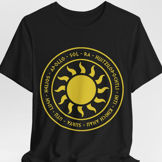 Black / S Ancient Sun Gods T-Shirt