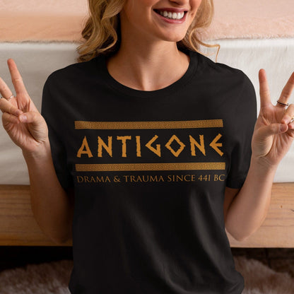 Black / S Antigone T-Shirt