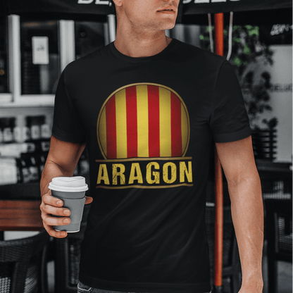 Black / S Aragon Heraldry - Kingdom of Aragon T-shirt