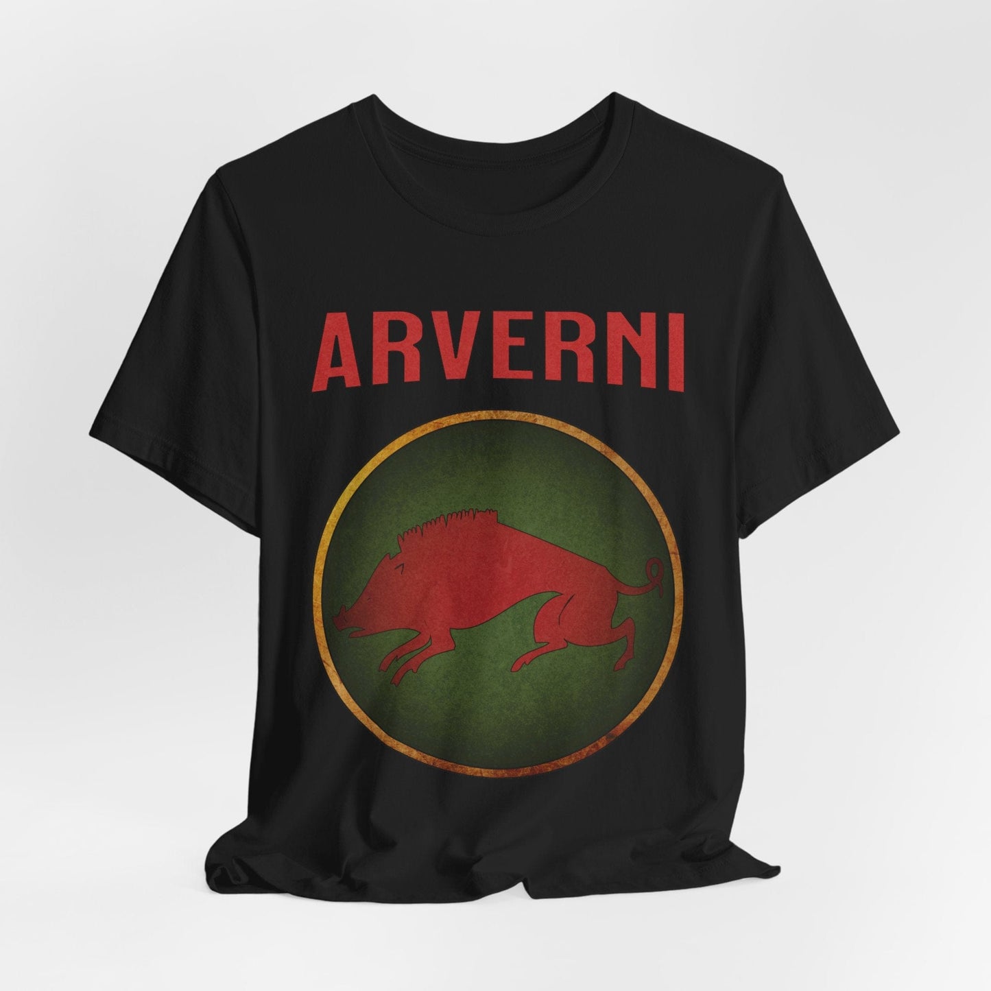 Black / S Arverni Gallic Tribe T-Shirt