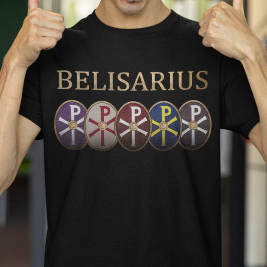 Black / S Belisarius Byzantine General T-Shirt