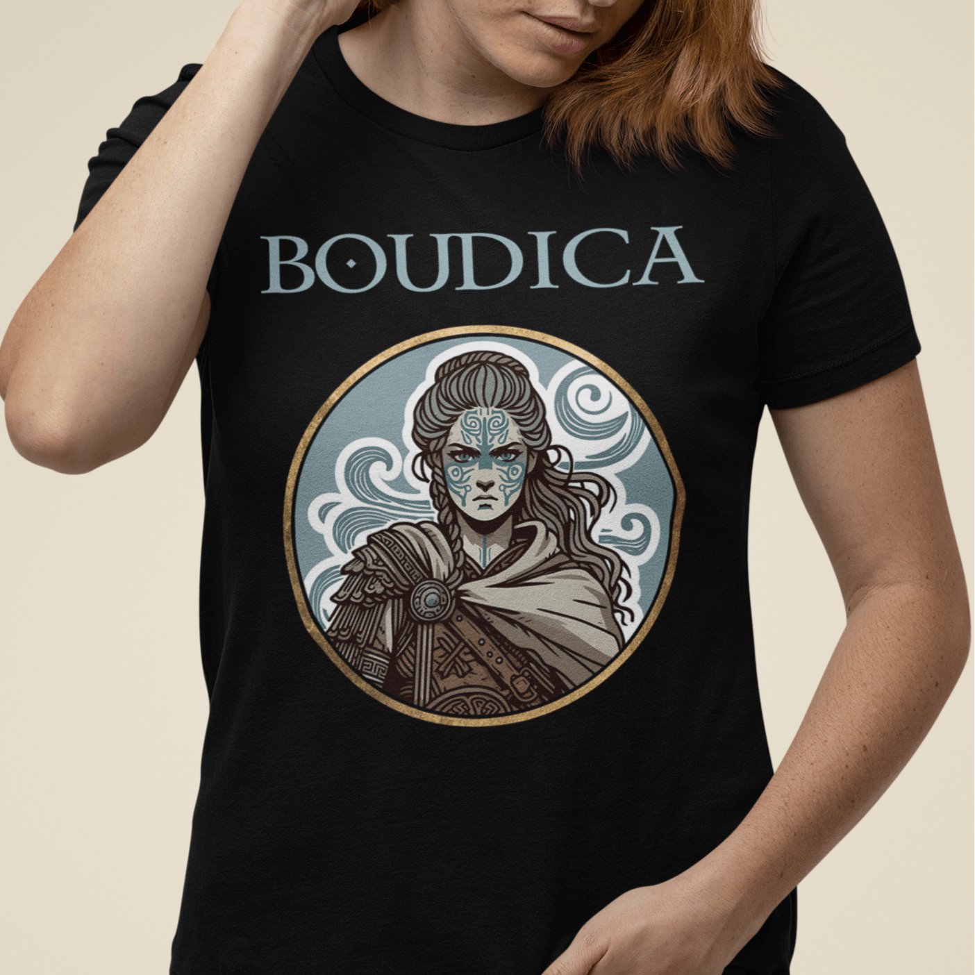 Black / S Boudica - Queen of the Iceni T-Shirt