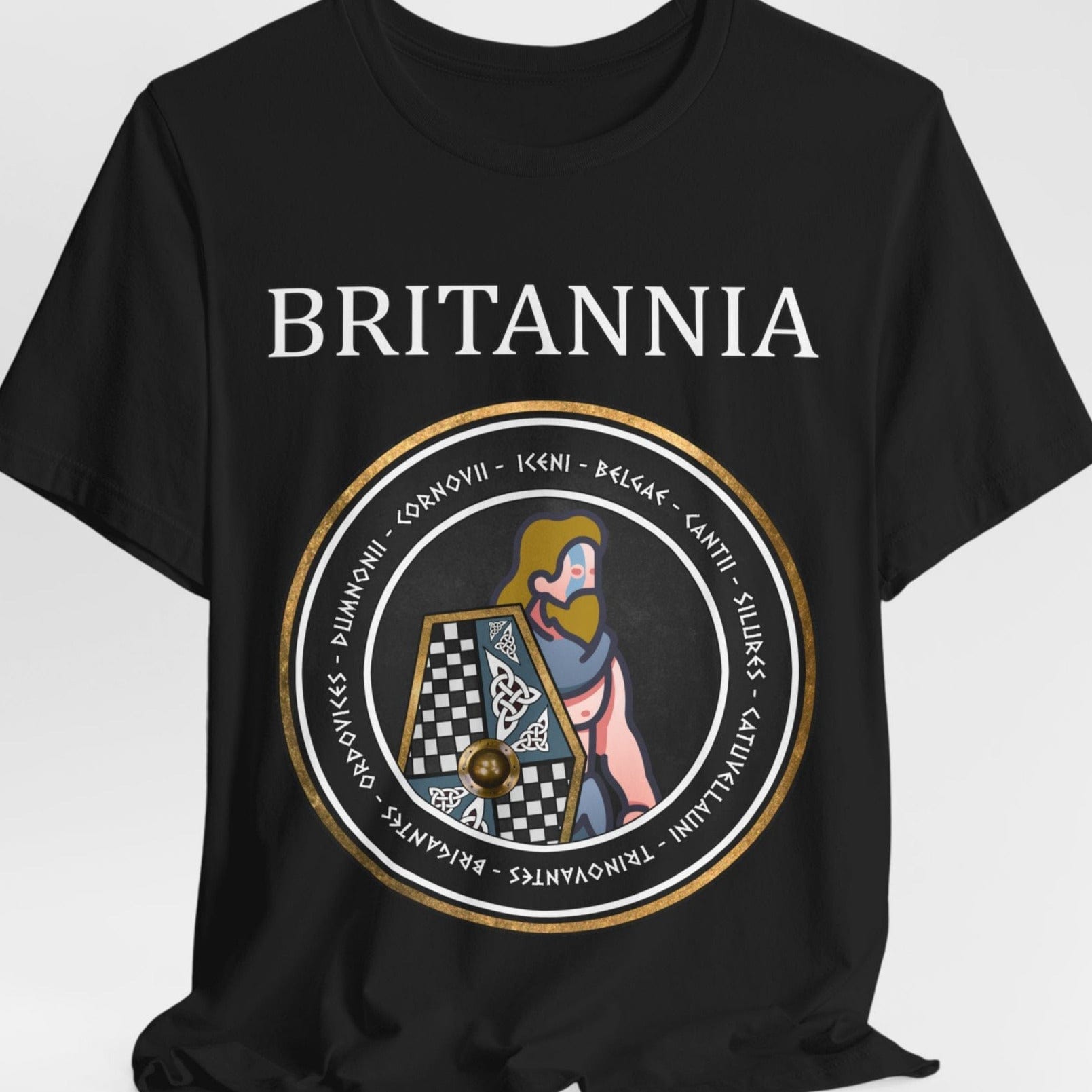 Black / S Britannia - Tribes of Ancient Britain - Woad Warrior T-Shirt