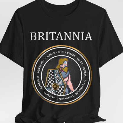 Black / S Britannia - Tribes of Ancient Britain - Woad Warrior T-Shirt