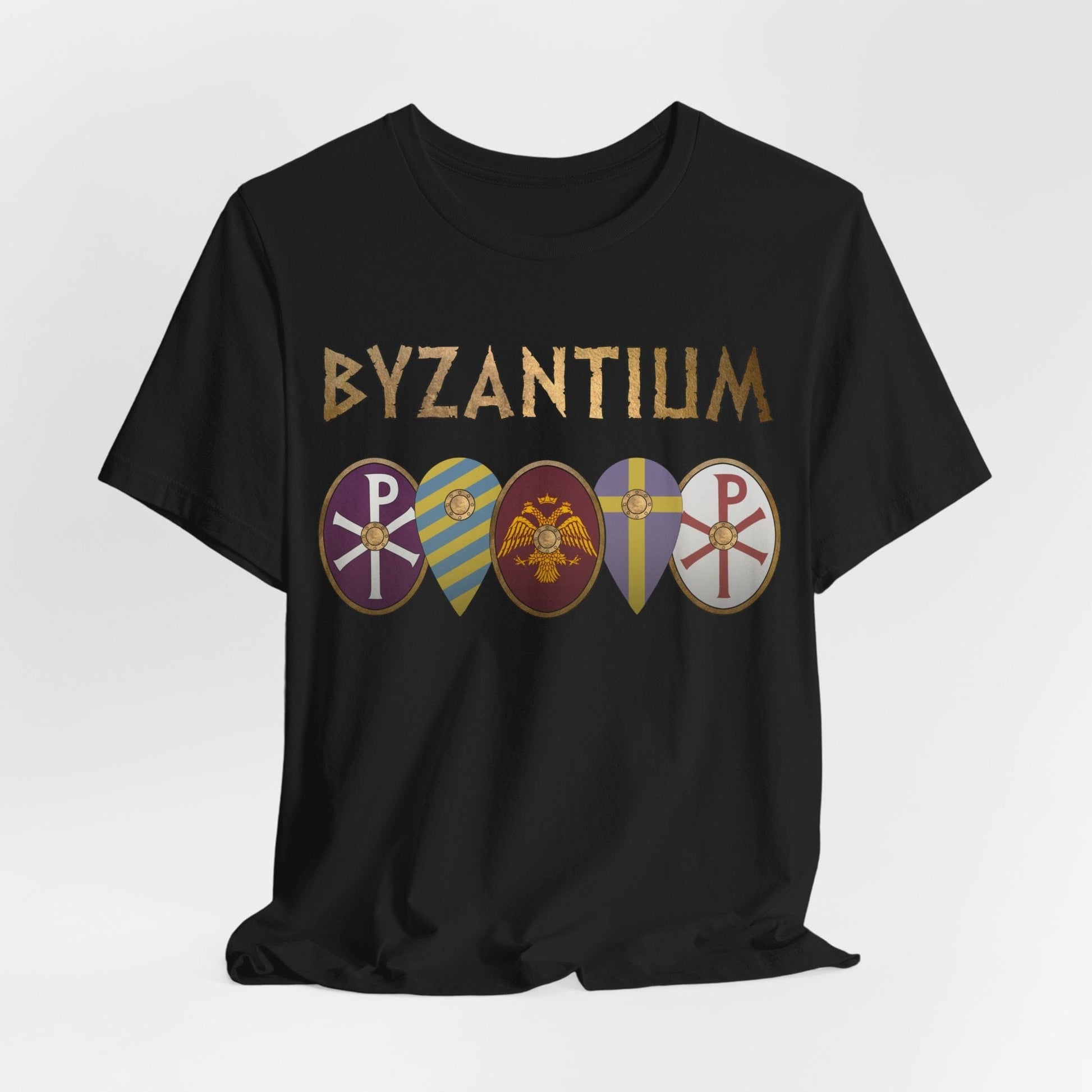 Black / S Byzantium Shields T-Shirt