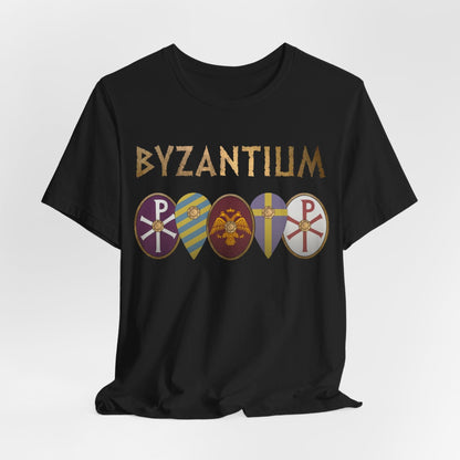 Black / S Byzantium Shields T-Shirt