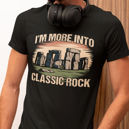 Black / S Classic Rock Stonehenge T-Shirt