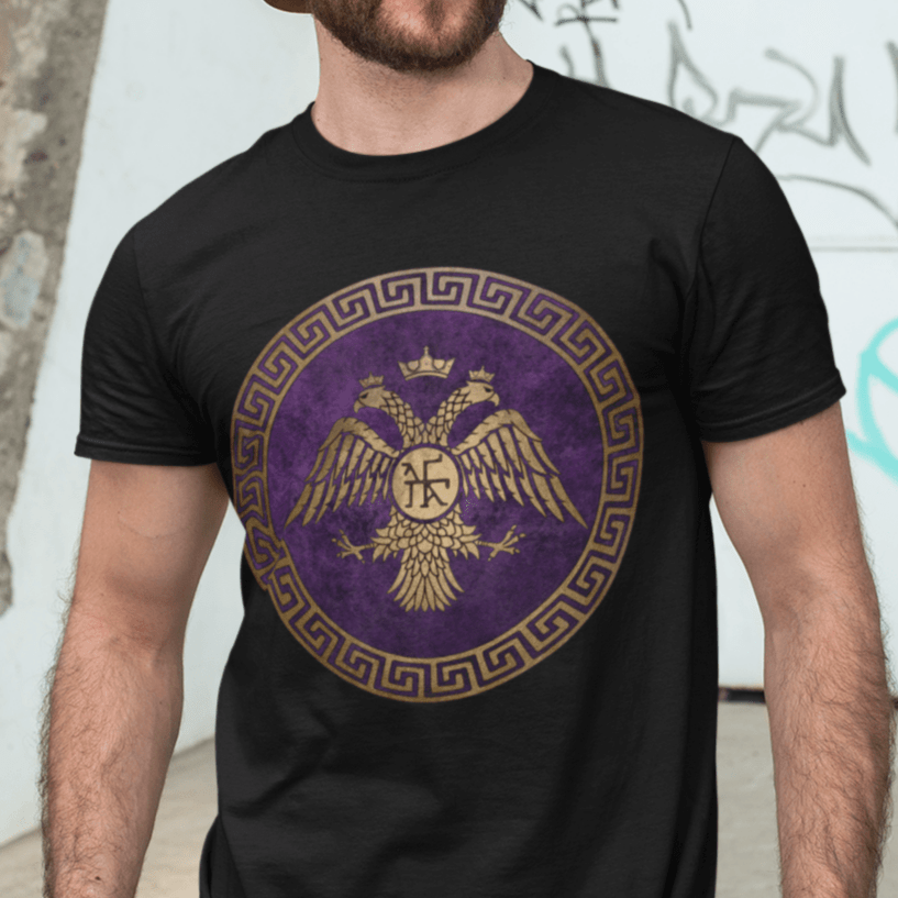Black / S Constantinople Byzantine Empire T-Shirt