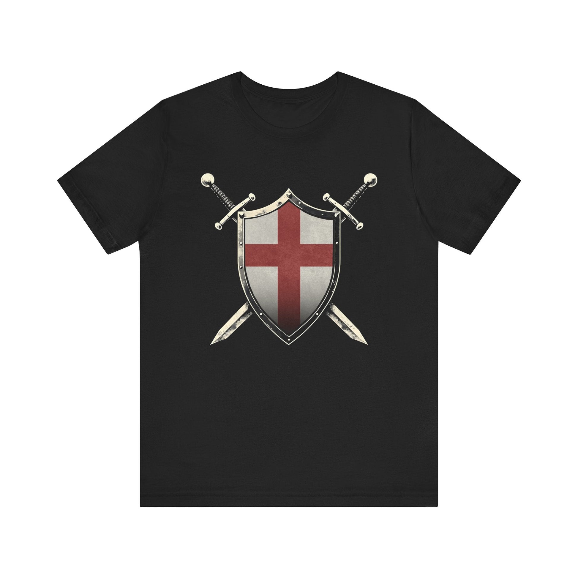 Black / S Crusader Shield T-Shirt