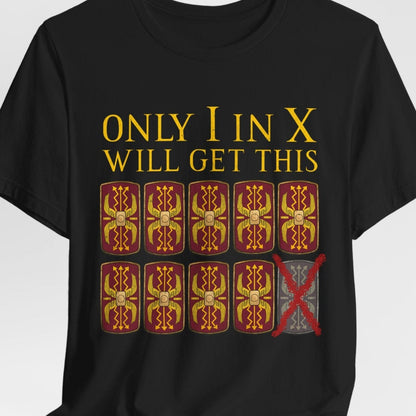 Black / S Decimation Pun - Funny Roman Legions T-Shirt