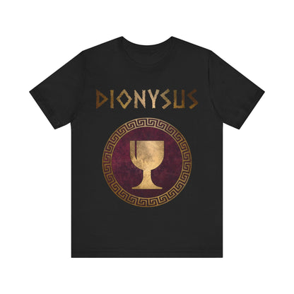 Black / S Dionysus Greek God T-Shirt