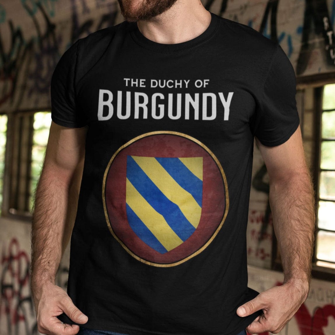 Black / S Duchy of Burgundy T-Shirt