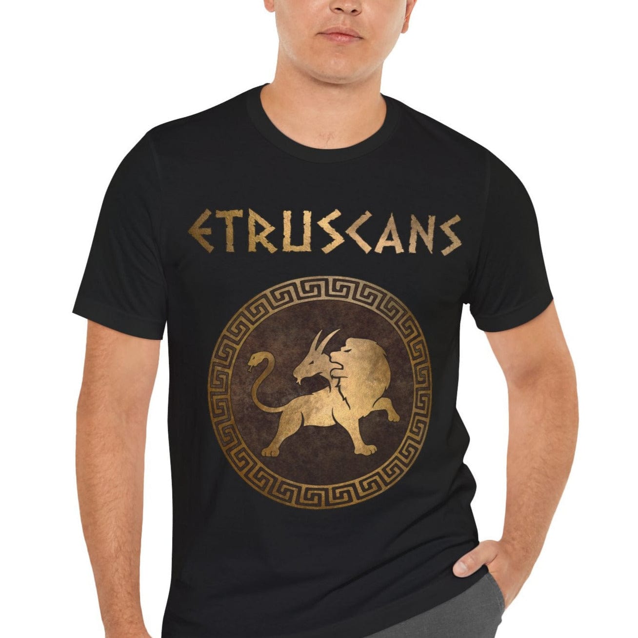 Black / S Etruscans T-Shirt
