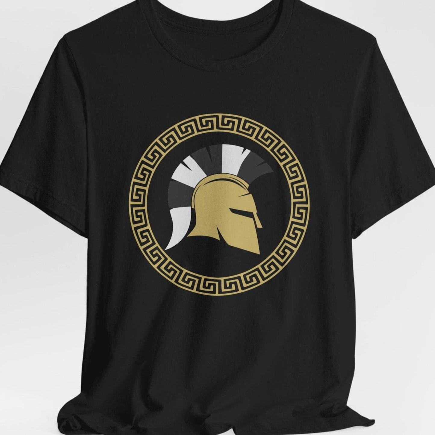 Black / S Greek Hoplite T-Shirt