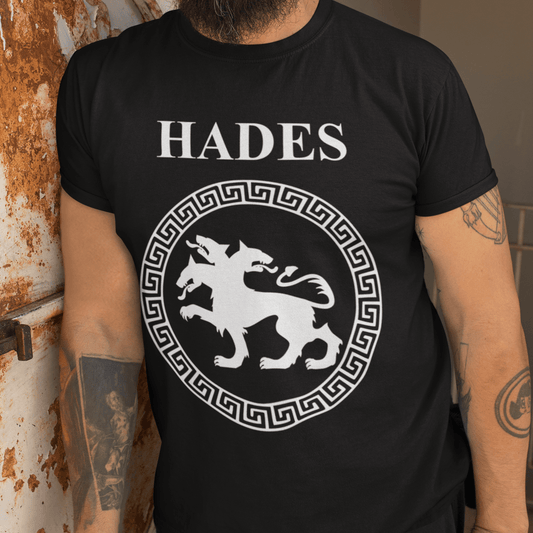 Black / S Hades Ancient Greek God T-Shirt
