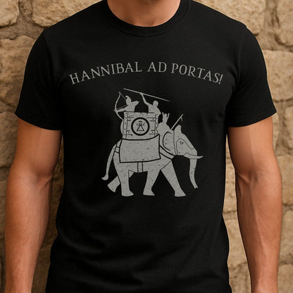 Black / S Hannibal Ad Portas! T-Shirt