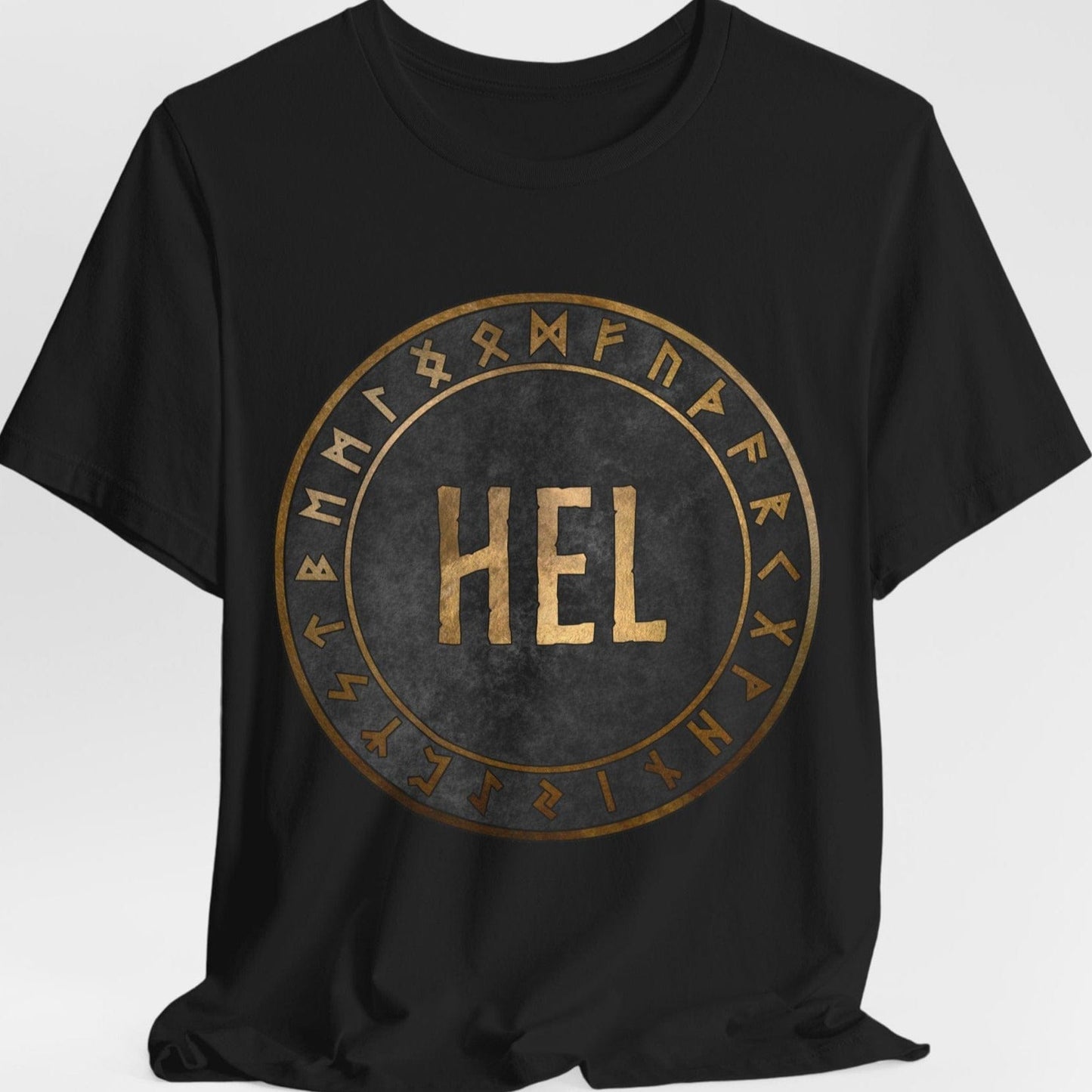 Black / S Hel Norse Mythology T-Shirt