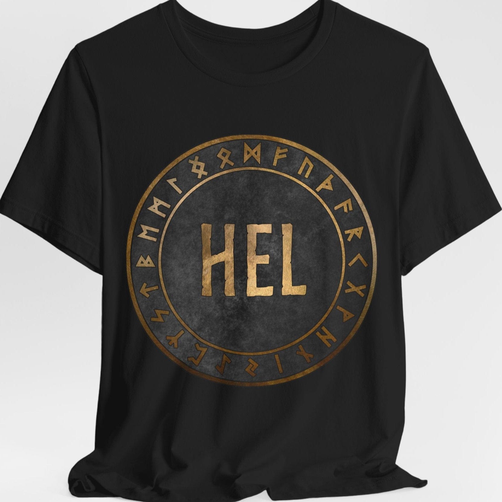 Black / S Hel Norse Mythology T-Shirt