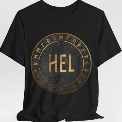Black / S Hel Norse Mythology T-Shirt