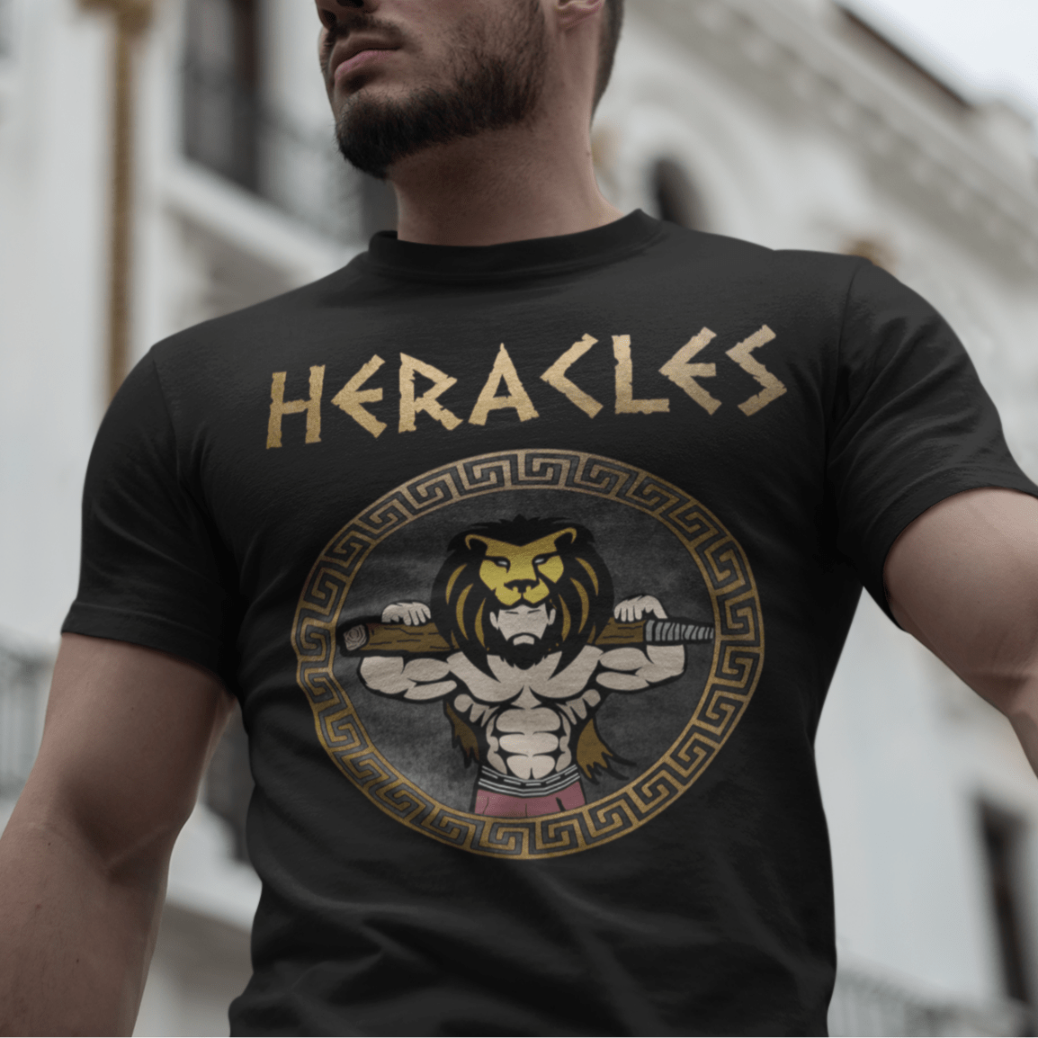 Black / S Heracles T-Shirt