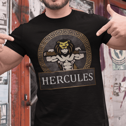 Black / S Hercules T-Shirt