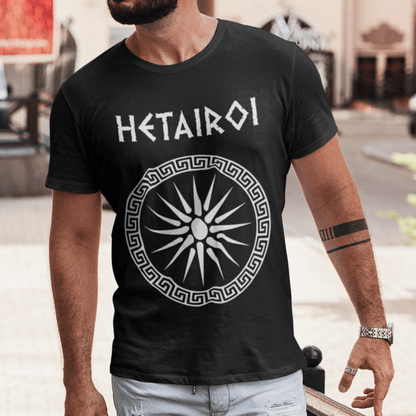 Black / S Hetairoi Companion Cavalry T-Shirt