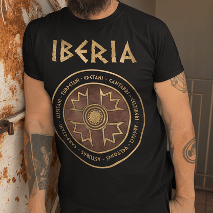 Black / S Iberia Ancient Tribes of the Iberian Peninsula History T-shirt