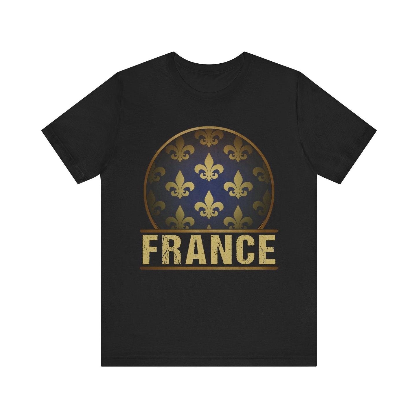 Black / S Kingdom of France Fleur-de-lis T-Shirt