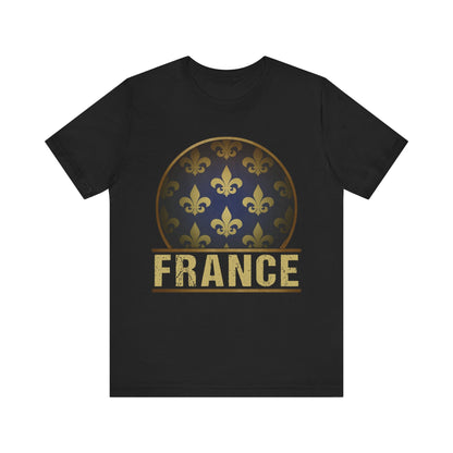 Black / S Kingdom of France Fleur-de-lis T-Shirt