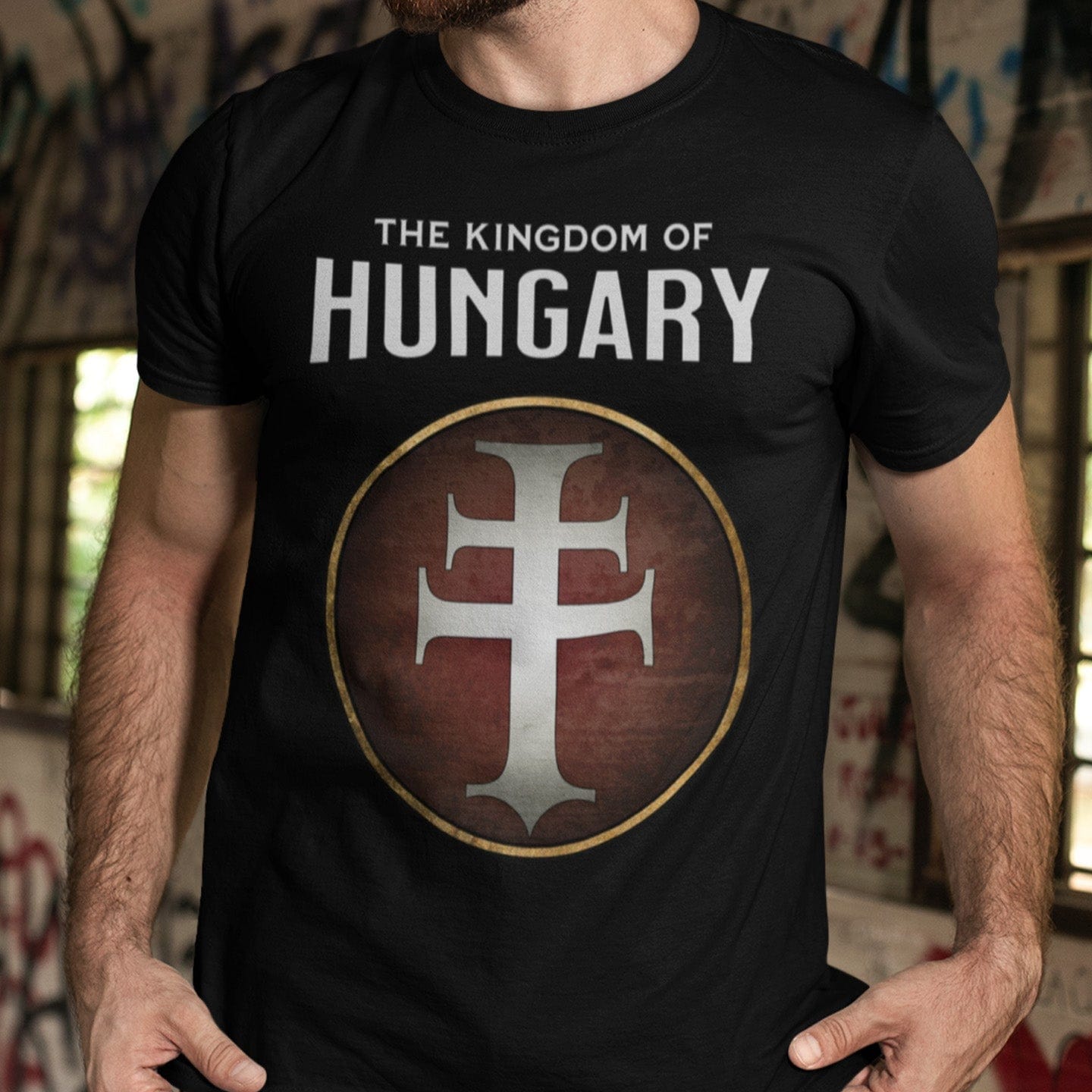 Black / S Kingdom of Hungary T-Shirt