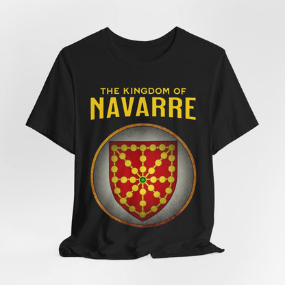 Black / S Kingdom of Navarre T-Shirt