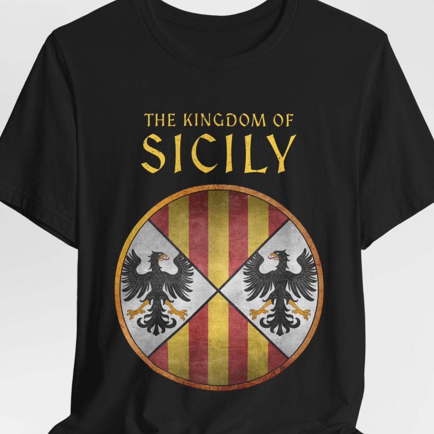 Black / S Kingdom of Sicily T-Shirt
