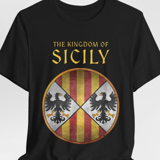 Black / S Kingdom of Sicily T-Shirt