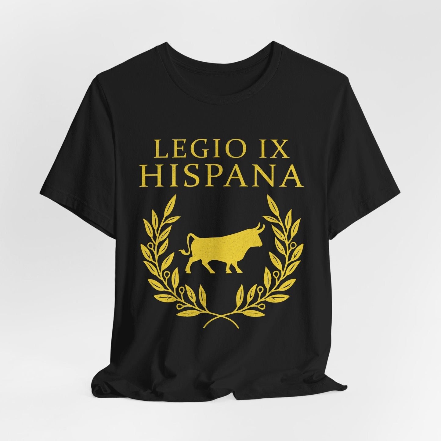 Black / S Legio IX Hispana - Roman Legion T-Shirt