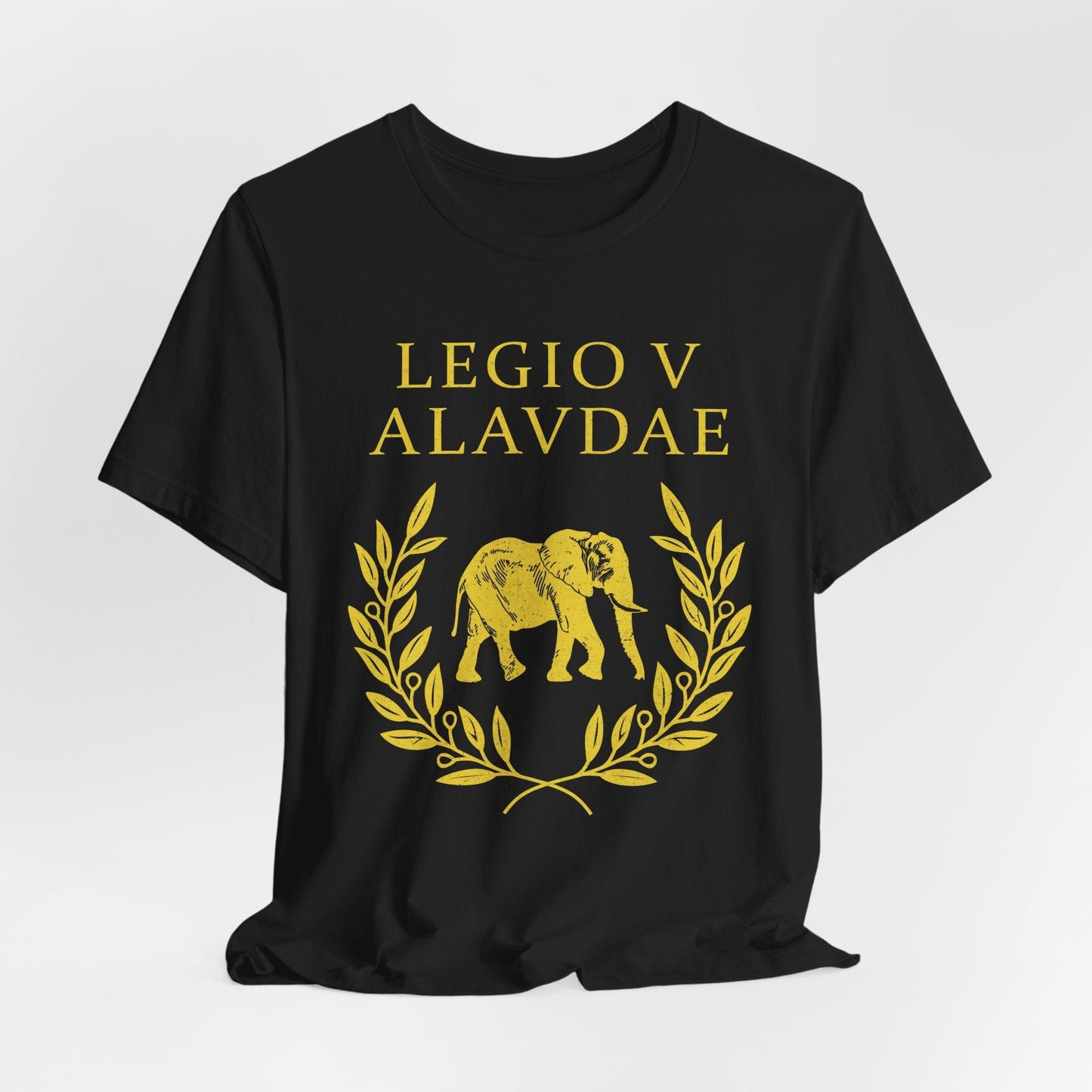 Black / S Legio V Alaudae - Roman Legion T-Shirt