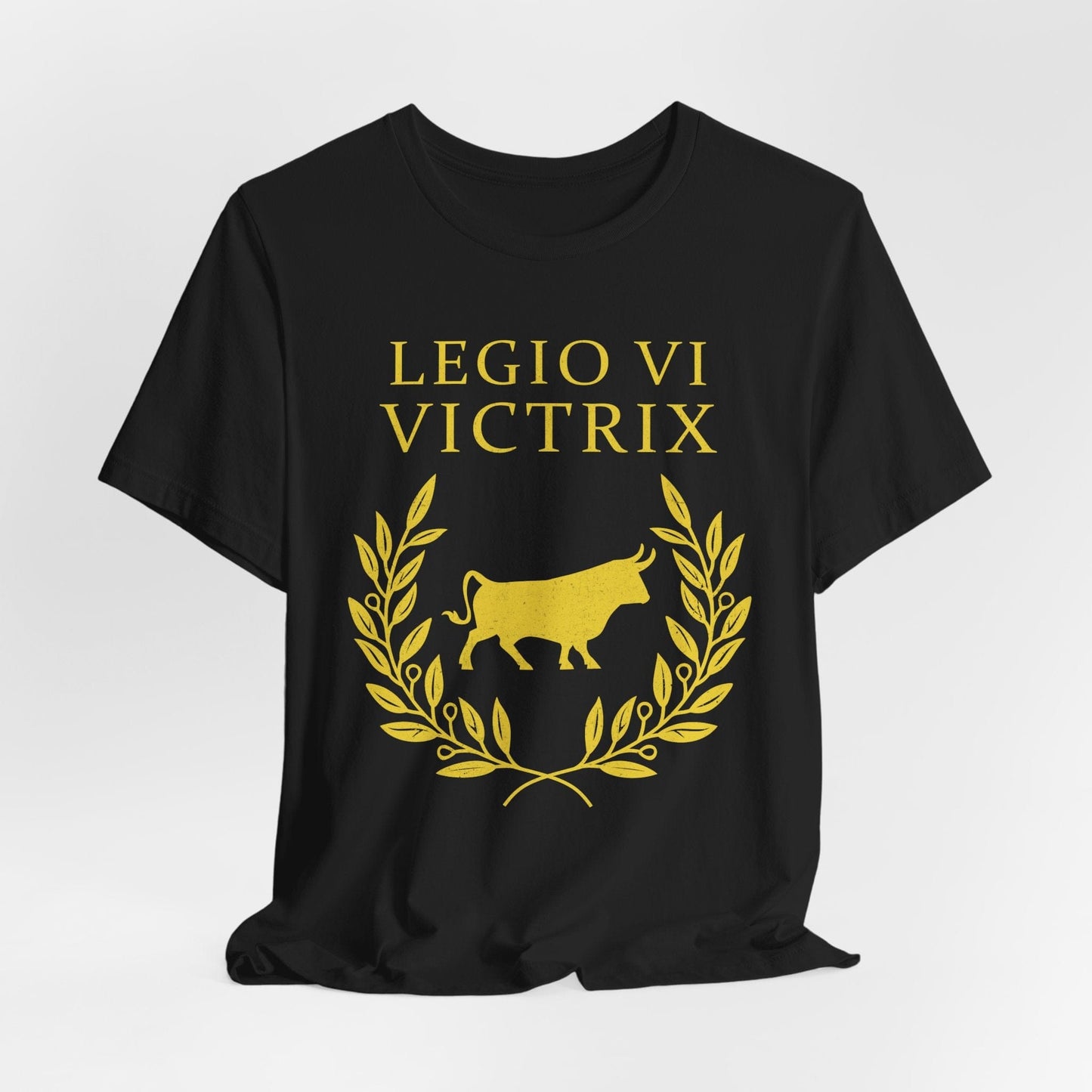 Black / S Legio VI Victrix - Roman Legion T-Shirt