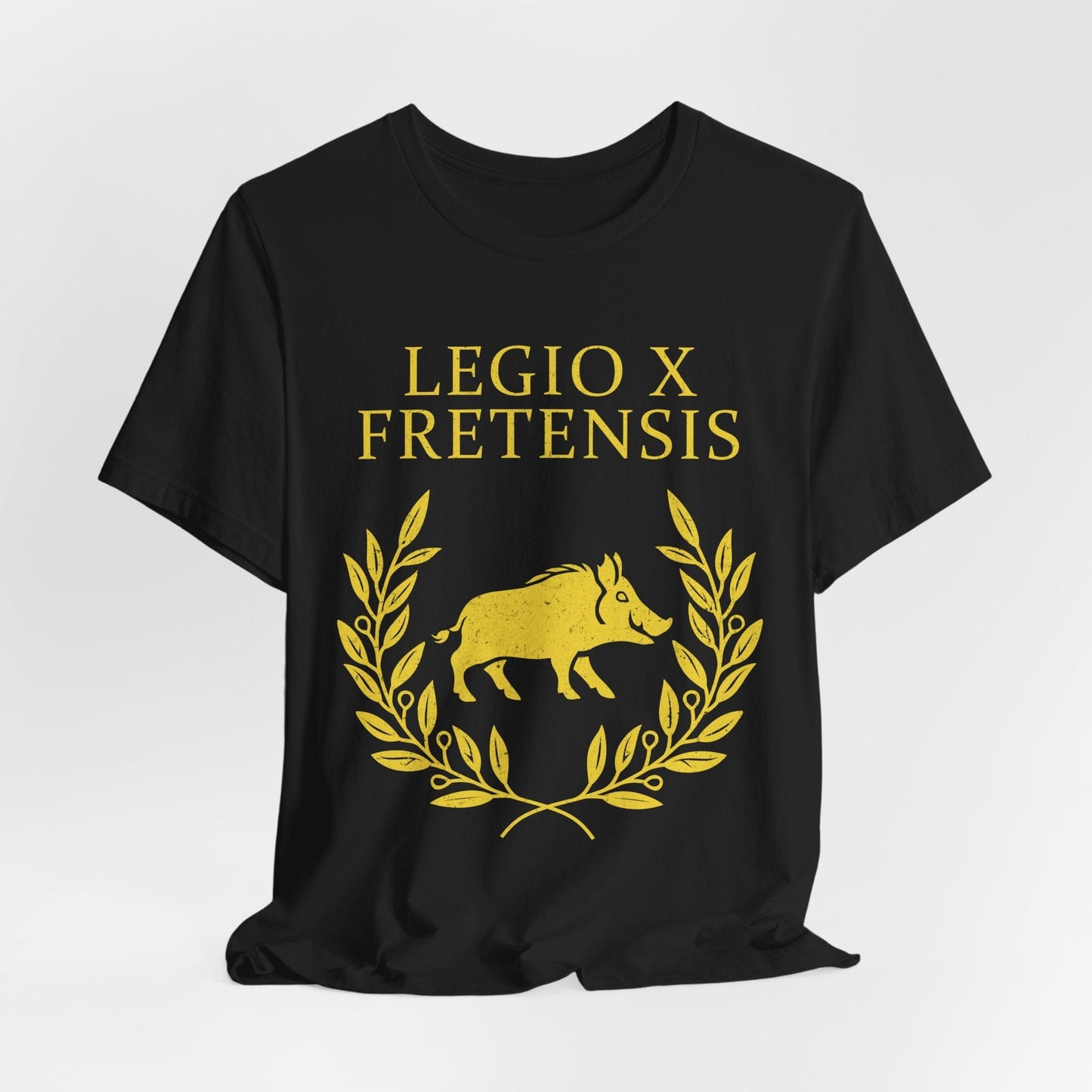 Black / S Legio X Fretensis - Roman Legion T-Shirt
