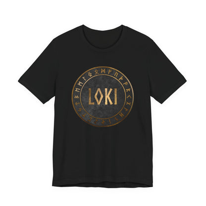 Black / S Loki Norse God T-Shirt
