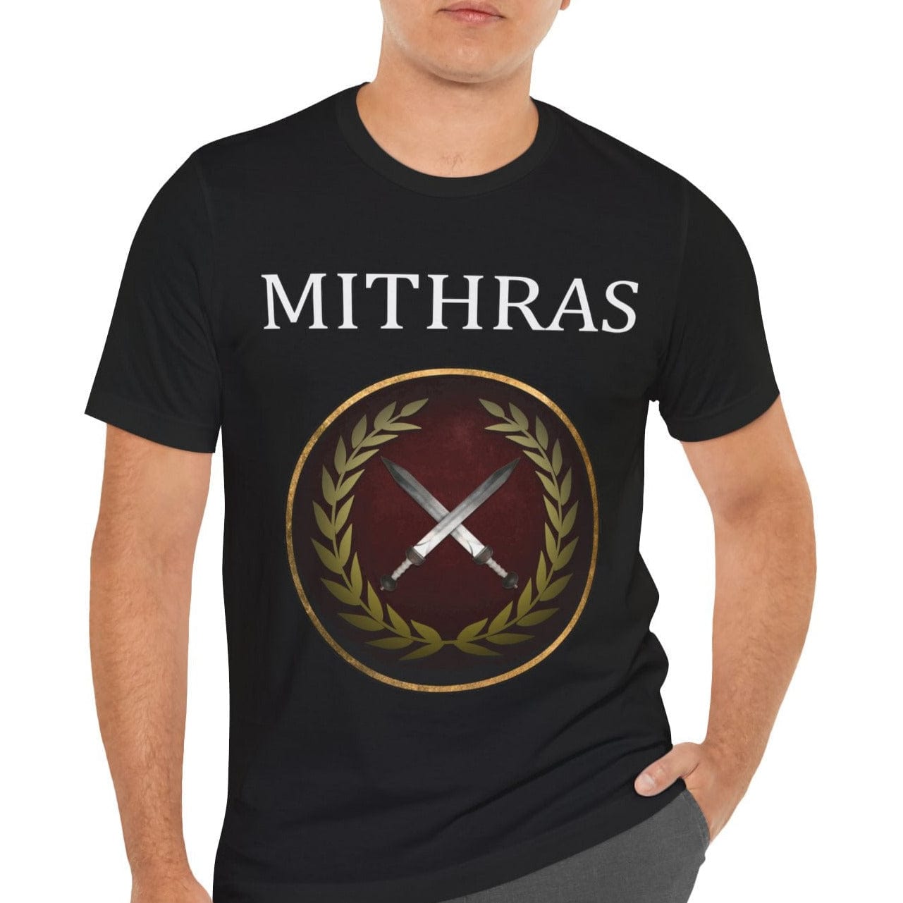Black / S Mithras - Ancient Roman Cult of Mithras T-Shirt