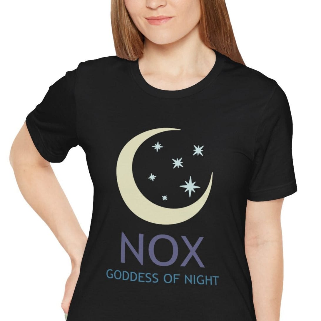Black / S Nox Ancient Roman Goddess of Night T-Shirt
