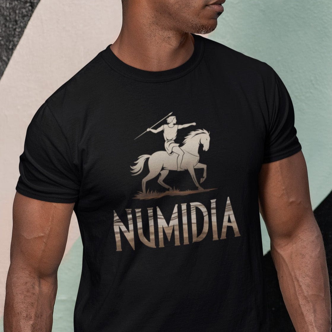 Black / S Numidia - Numidian Cavalry T-Shirt