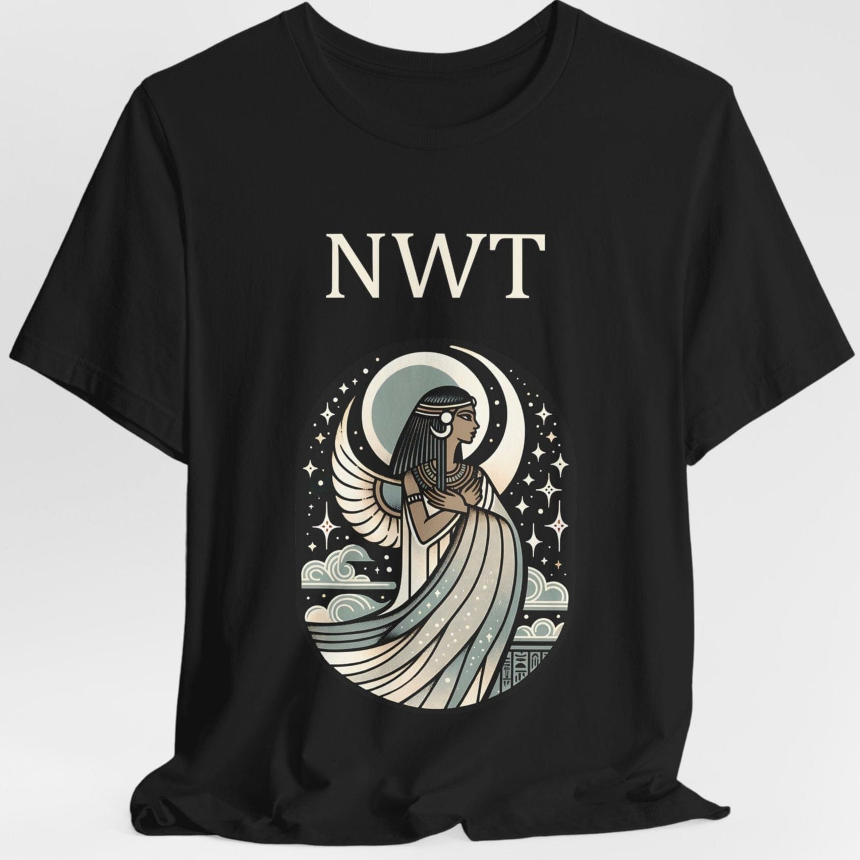 Black / S Nwt Egyptian Goddess of Night T-Shirt
