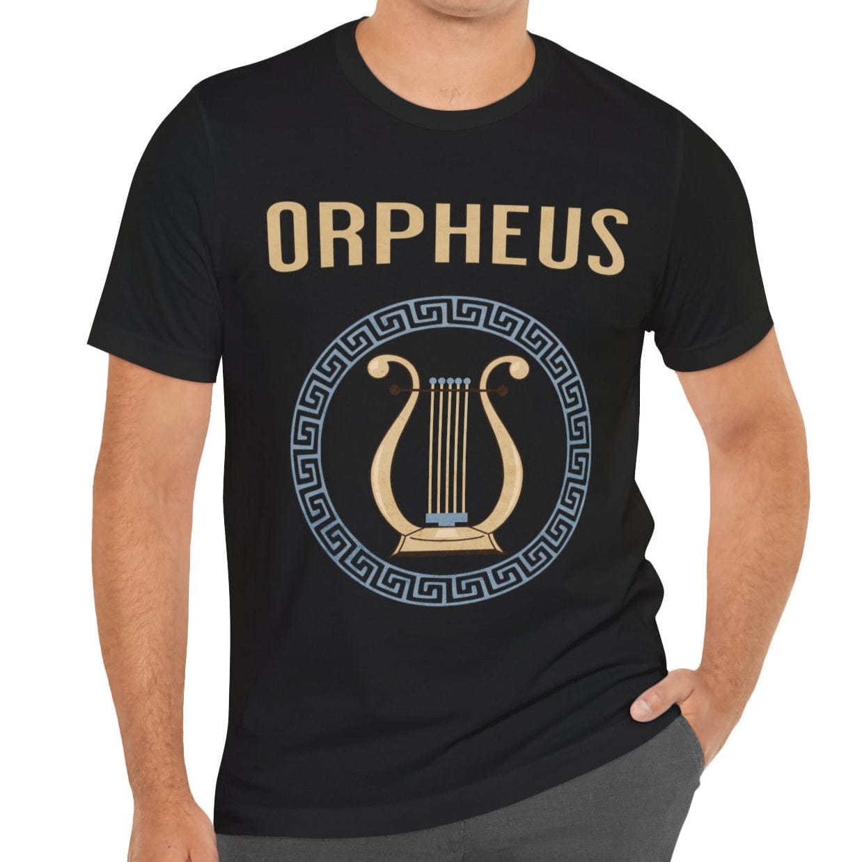 Black / S Orpheus - Ancient Greek Musician and Poet T-Shirt