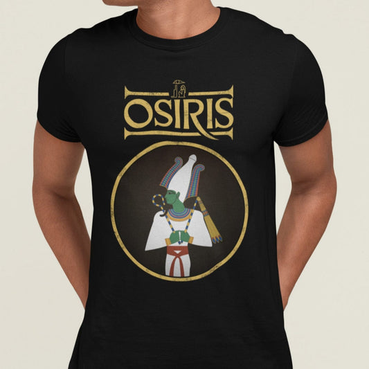 Black / S Osiris Egyptian God T-Shirt