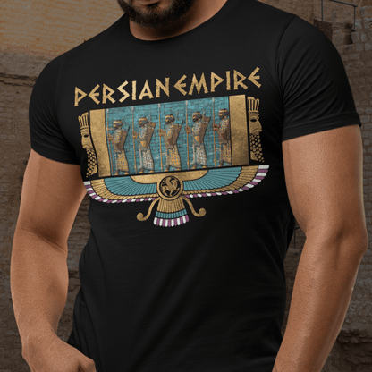 Black / S Persian Empire - Achaemenid Persia T-Shirt